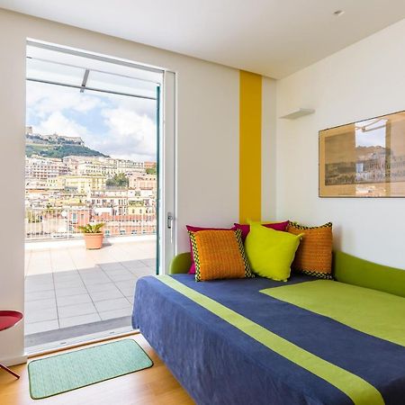 Ferienwohnung Seaview Terrace 360°& Elegant Loft Neapel Exterior foto