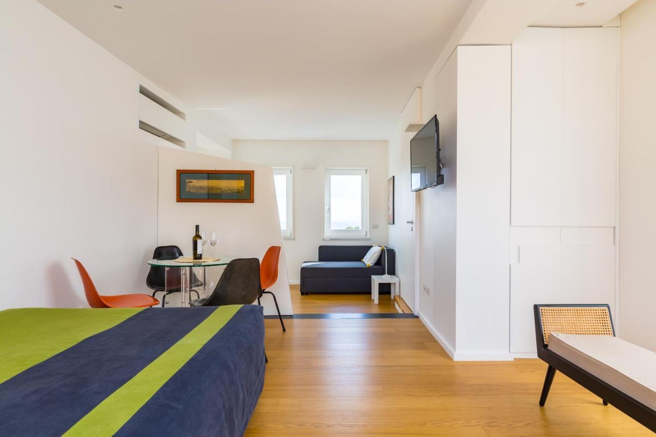 Ferienwohnung Seaview Terrace 360°& Elegant Loft Neapel Exterior foto