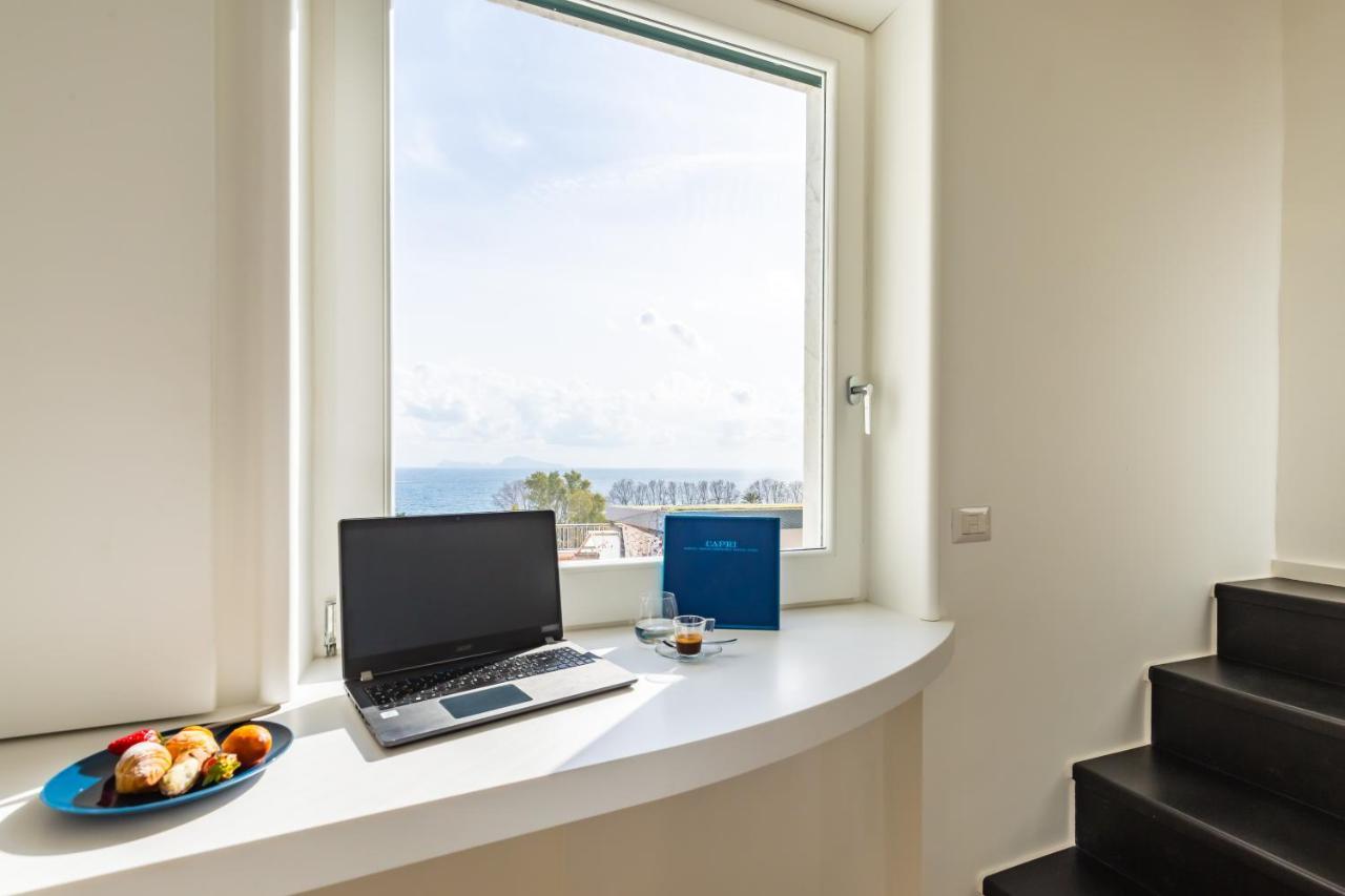 Ferienwohnung Seaview Terrace 360°& Elegant Loft Neapel Exterior foto