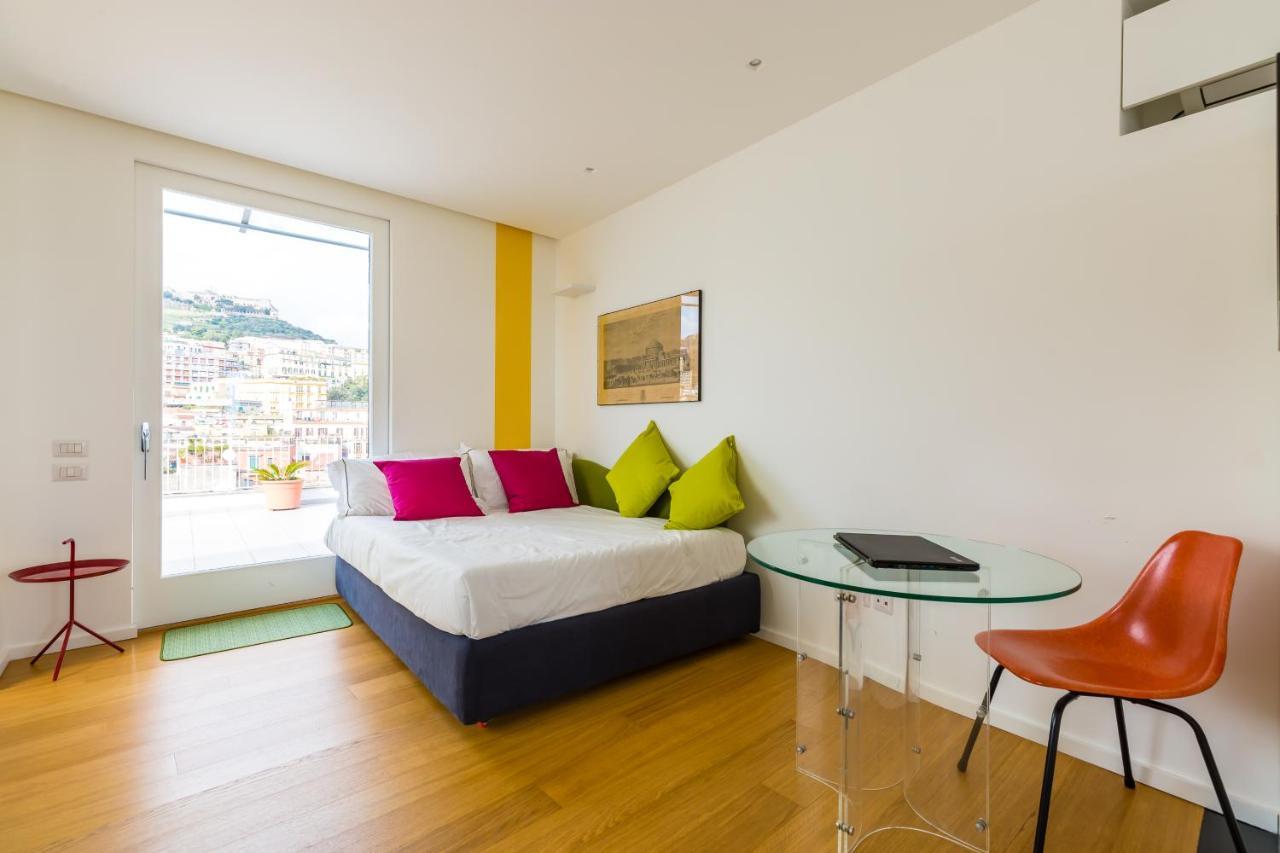 Ferienwohnung Seaview Terrace 360°& Elegant Loft Neapel Exterior foto