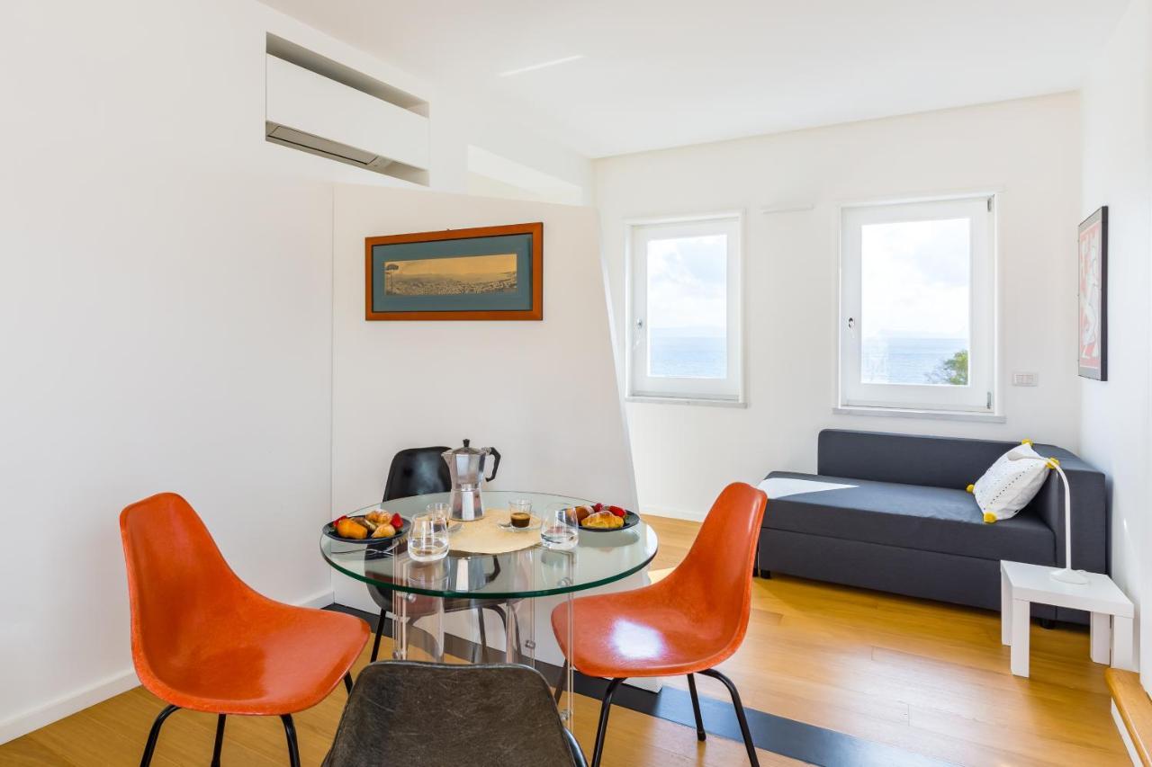 Ferienwohnung Seaview Terrace 360°& Elegant Loft Neapel Exterior foto